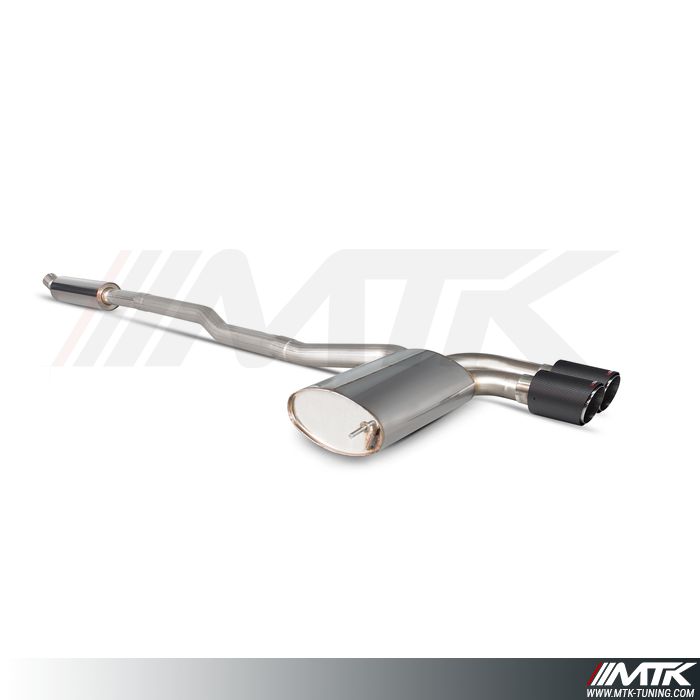 Catback avec silencieux intermediaire Mini Cooper S F56 3 Door sans FAP
